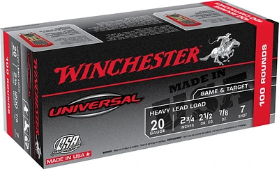 Winchester Universal Game & Target Load 20-Gauge Ammunition