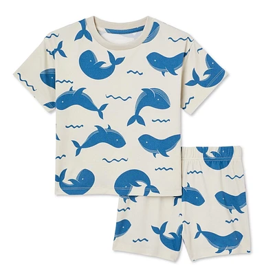 George Toddler Boys' Pajama 2-Piece Set