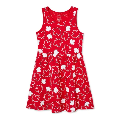 Robe fête du Canada George pour filles Tailles TP–TG