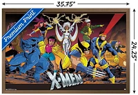 Marvel Comics - The X-Men Group Wall Poster, 22.375" x 34" Framed