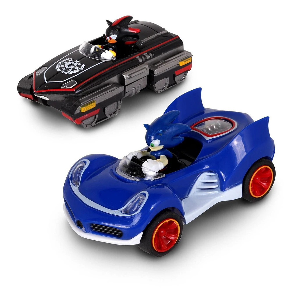 NKOK SART Sonic & Shadow Slot Car RC Toy (approx. 8 Feet tracks)