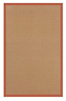 Athena Cork & Burnt Orange 4' x 6' Accent Rug