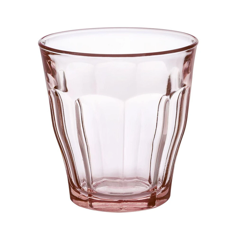 Duralex Picardie Pink Glass Tumbler 250ml, Set of 4