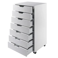 Halifax Cabinet 7 Drawer White