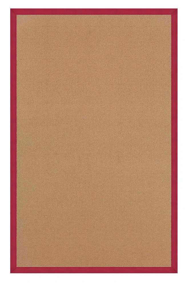 Athena Cork & Red 4' x 6' Accent Rug