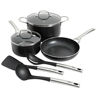 Oster Palladium 8 Piece Aluminum Nonstick Cookware Combo