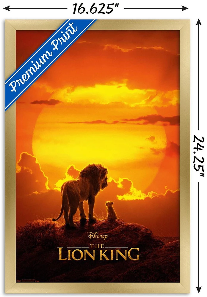 Disney The Lion King - Mufasa And Simba Wall Poster