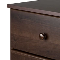 Prepac Astrid Espresso 6-Drawer Dresser