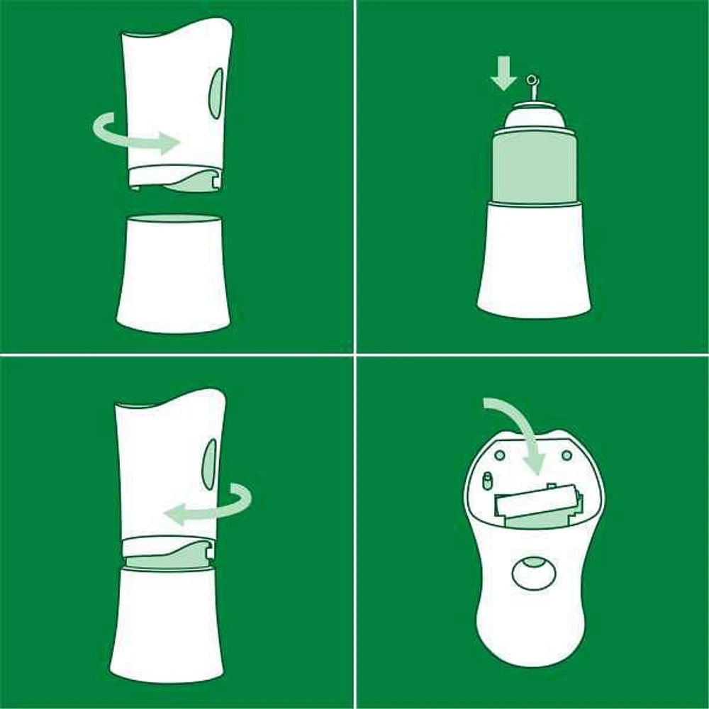 AirWick Freshmatic Air Freshener, Automatic Spray Refills, Lavender & Chamomile, 3 Refills, Pack of 3 Refills