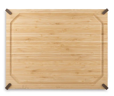 Cuisinart 12 x 18 in. (30 x 45 cm) Non-Slip Rectangular Bamboo Cutting Board - CBB-1218BC