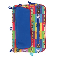 PEN+GEAR DETACHABLE 2 COMPARTMENTS PENCIL CASE, LLAMA / BLUE