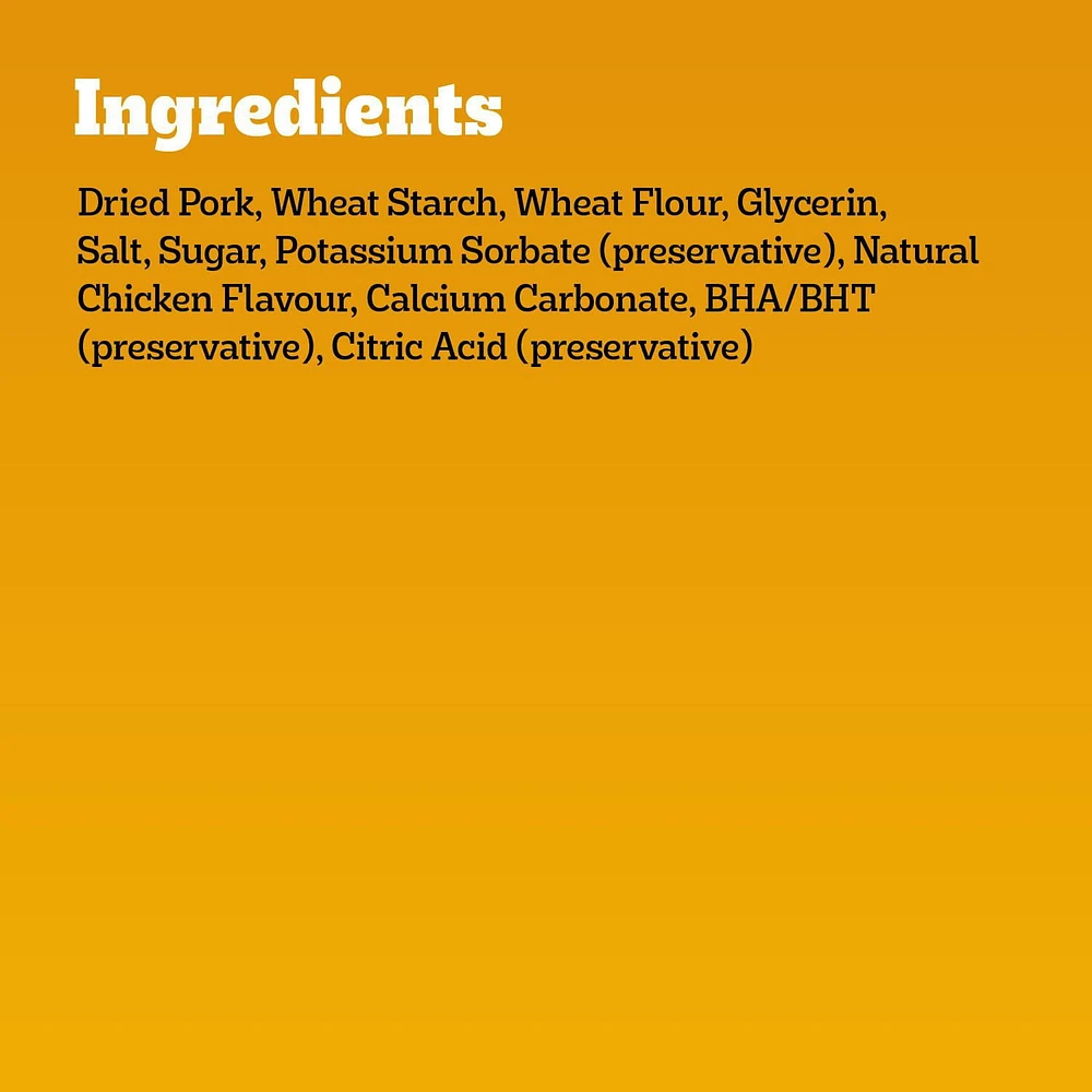 Pedigree Canine Cookouts Adult Dog Treats Meaty Strips Chicken Flavour