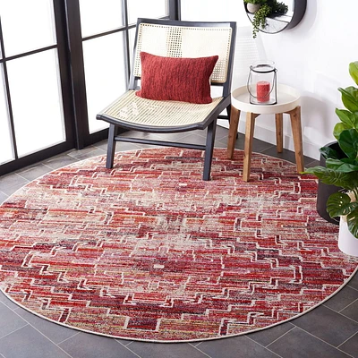 Safavieh Montage Bryon Abstract Outdoor Area Rug