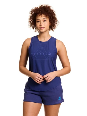 Reebok Débardeur graphique Reflex pour femmes Tailles XS-2XL