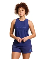Reebok Débardeur graphique Reflex pour femmes Tailles XS-2XL
