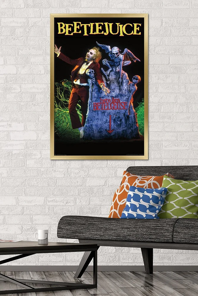 Beetlejuice - Grave Wall Poster