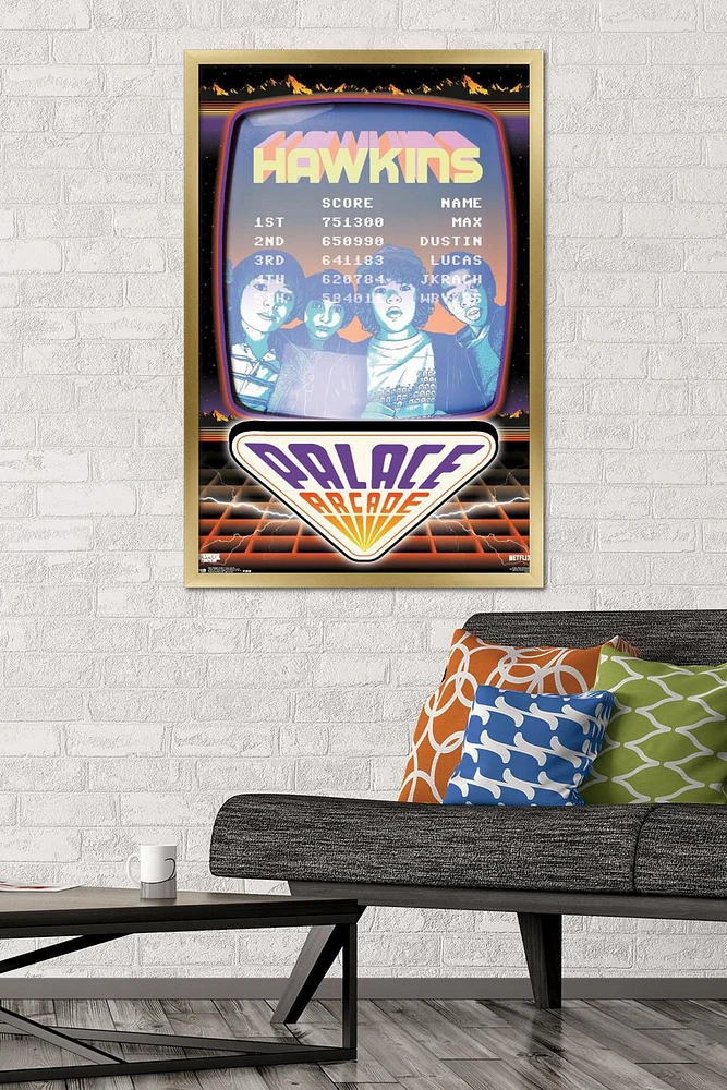 Netflix Stranger Things: Season 2 - Palace Arcade Wall Poster