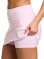 Jupe-short taille haute Ace Reebok avec poches pour femmes Tailles XS-2XL