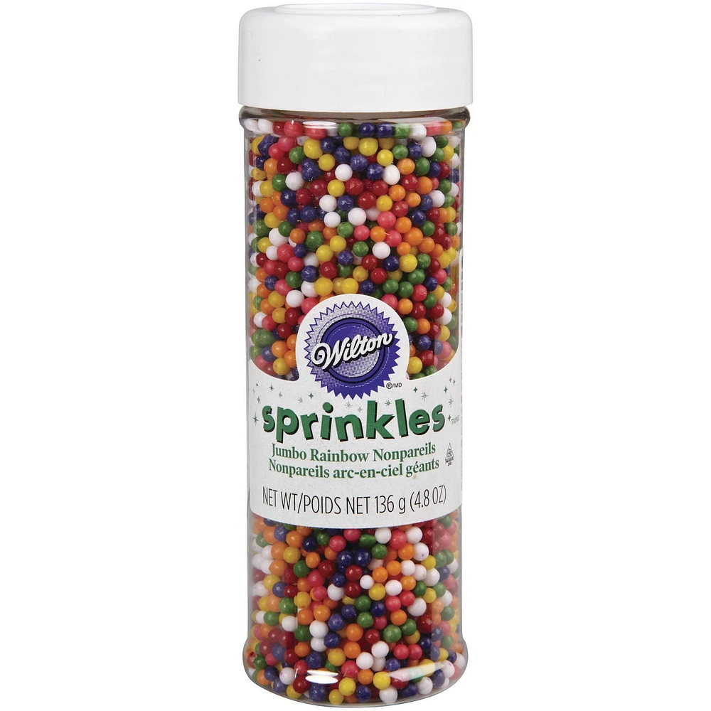 Wilton Sprinkles Jumbo Rainbow Nonpareils