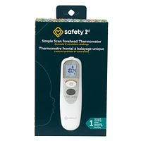Thermomètre frontal à balayage unique de Safety 1st