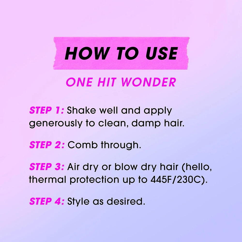 MANE CLUB ONE HIT WONDER 10-in-1 Leave-In Spray, 159 ml