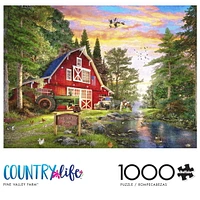 Buffalo Games - Country Life - Pine Valley Farm - 1000 Piece Jigsaw Puzzle