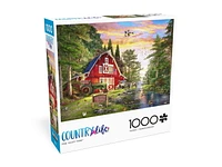 Buffalo Games - Country Life - Pine Valley Farm - 1000 Piece Jigsaw Puzzle