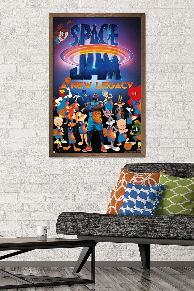 Space Jam: A New Legacy - Team Wall Poster, 14.725" x 22.375"