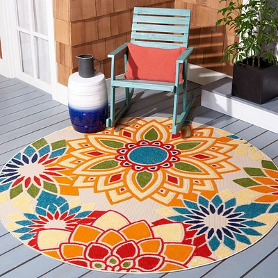 Safavieh Cabana Quincy Tapis Floral Extérieur