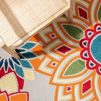 Safavieh Cabana Quincy Floral Outdoor Area Rug