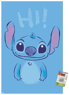 Disney Lilo and Stitch - Hi Wall Poster, 22.375" x 34"