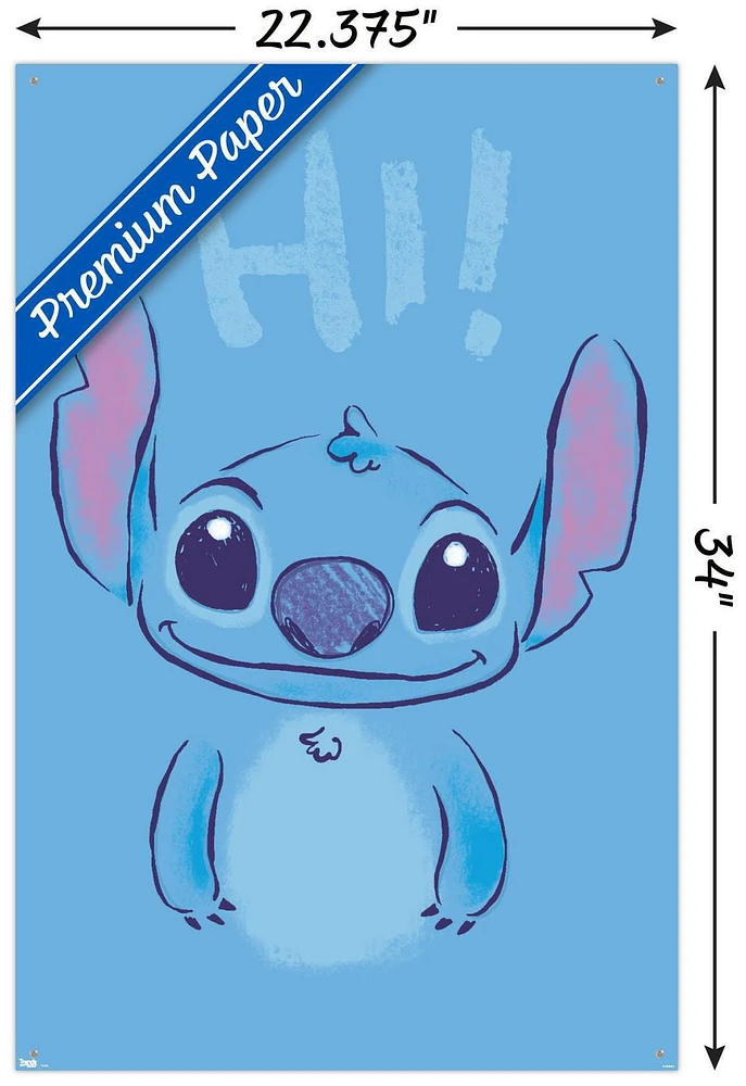 Disney Lilo and Stitch - Hi Wall Poster, 22.375" x 34"