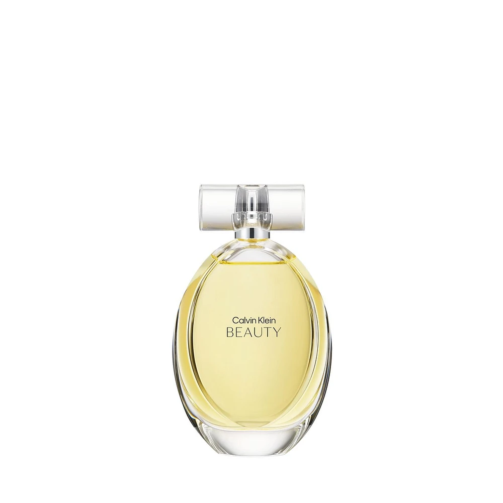 Calvin Klein Beauty Eau de Parfum pour Femme, Parfum Floral, Notes de tête : Jasmin, 50ml Sophistiqué. Confiant. Inspirant.