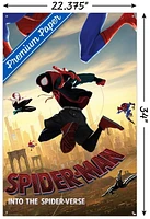 Marvel MCU - Spider-Man Into The Spider-Verse Dive Wall Poster, 22.375" x 34" Framed