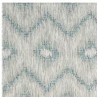 Safavieh Courtyard Clark Chevron Area Rug