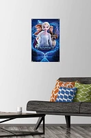 Disney Frozen 2 - Key Art Wall Poster, 14.725" x 22.375" Framed