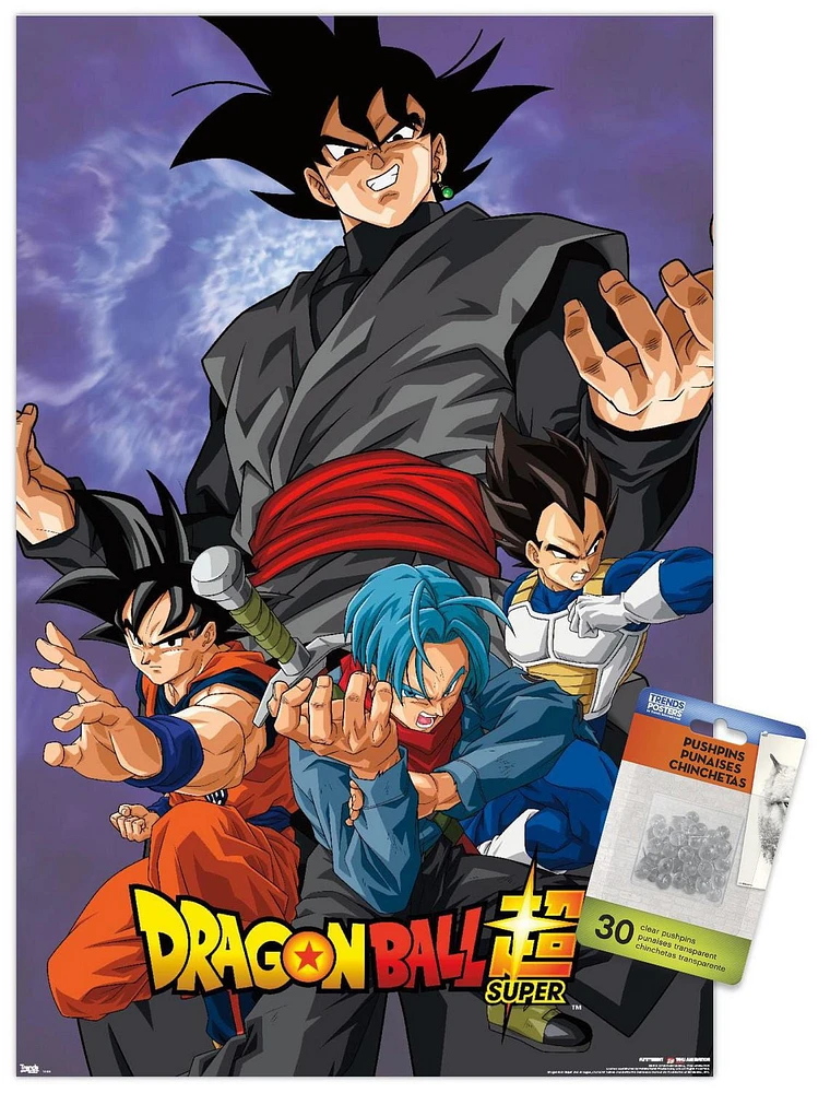 Dragon Ball: Super - VIllain Wall Poster, 22.375" x 34"