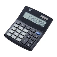 Pen+Gear Mini 12-Digit Desktop Calculator, Batteries included