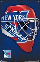 NHL New York Rangers - Mask 16 Wall Poster, 22.375" x 34"