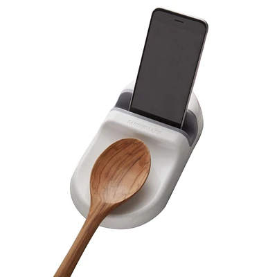 Farberware Spoon Rest with Tablet Holder, Spoon Rest with Tablet Holder