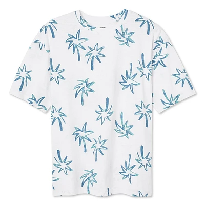 T-shirt surdimensionné avec imprimé graphique George pour garçons Tailles TP–TG