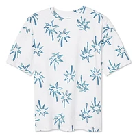 T-shirt surdimensionné avec imprimé graphique George pour garçons Tailles TP–TG