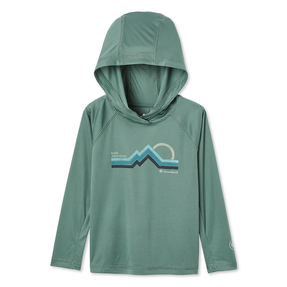 T-shirt de soleil Canadiana x SGRC collection non genrée pour tout-petits Tailles 2T-5T
