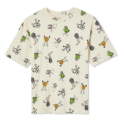 George Boys' Oversized Graphic Tee, Sizes XS-XL
