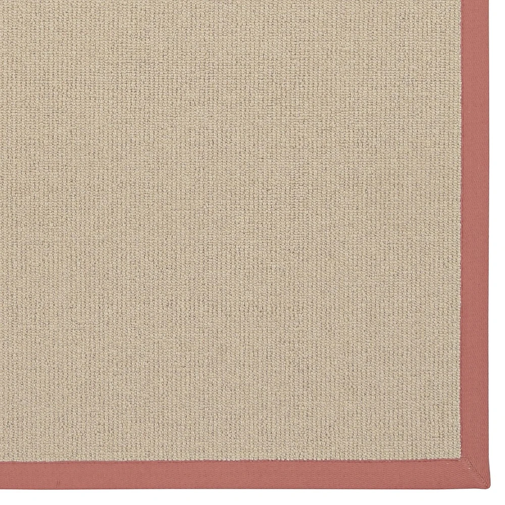 Athena Natural & Burnt Orange 9'10" x 13' Area Rug