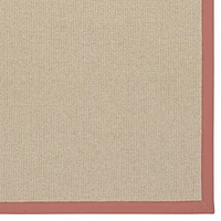 Athena Natural & Burnt Orange 9'10" x 13' Area Rug