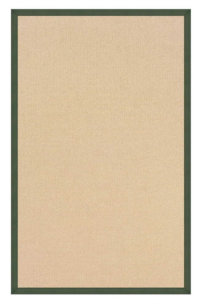 Athena Natural & Green 5' x 8' Area Rug