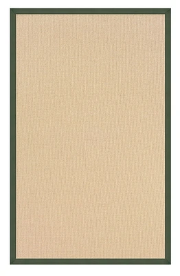 Athena Natural & Green 5' x 8' Area Rug