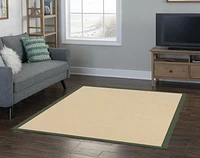 Athena Natural & Green 5' x 8' Area Rug