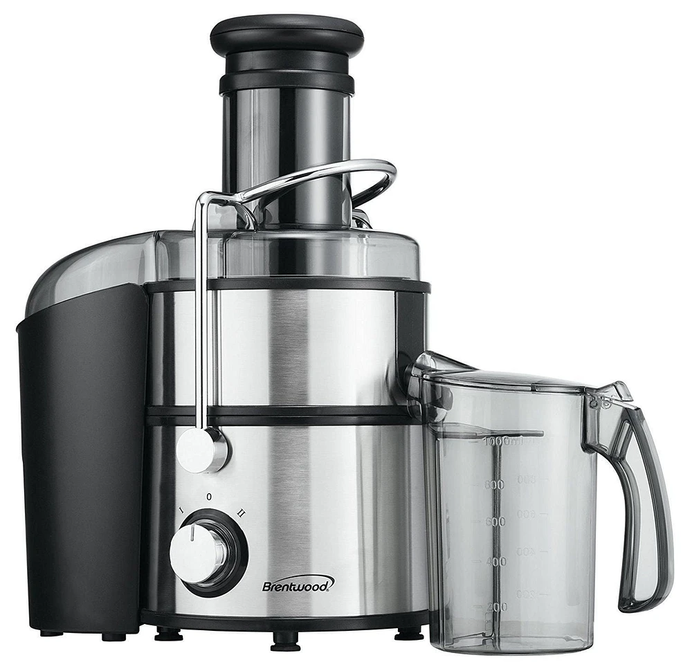 Brentwood JC-500 Stainless Steel 800W Juicer